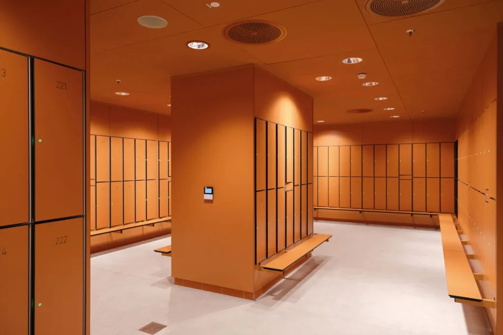 Cloakroom facilities