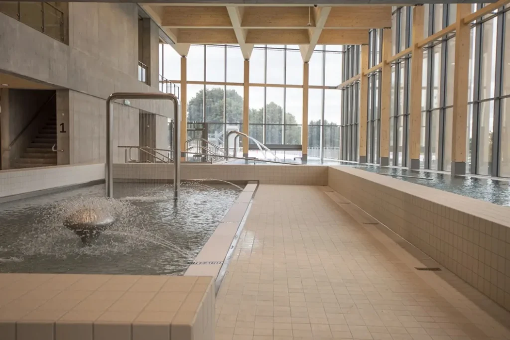 Family and wellness centre with children's pool at the forefront